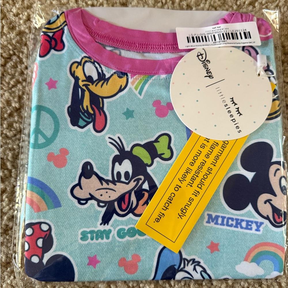 Disney Little Sleepies Mickey Mouse Pajamas